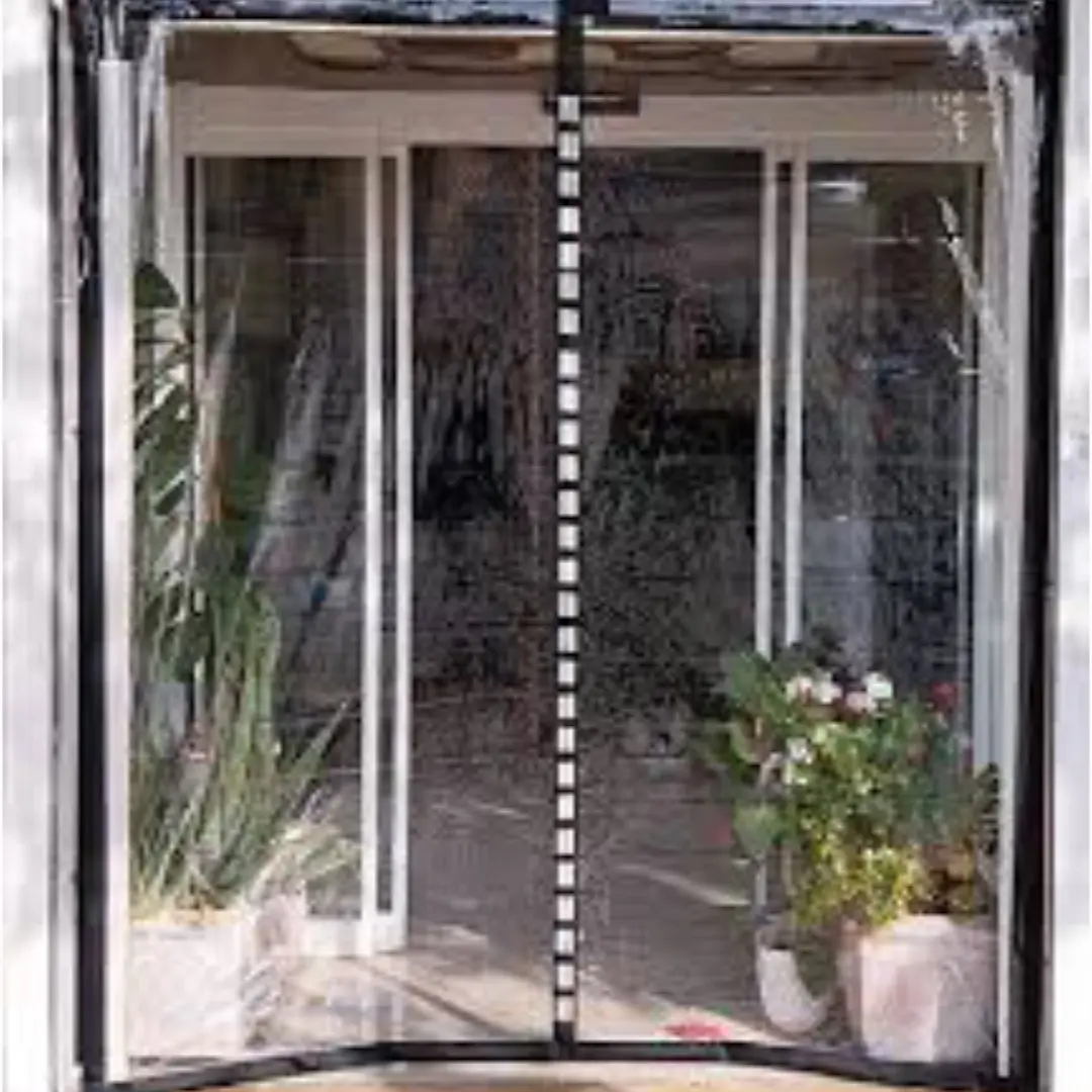 پرده پلاستیکی مغناطیسی آهنربایی پِلاسدُر ابعاد 90در 240