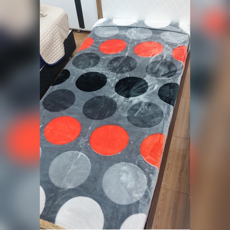 پتو تک نفره 160 در 220 گلبافت    طرح دار