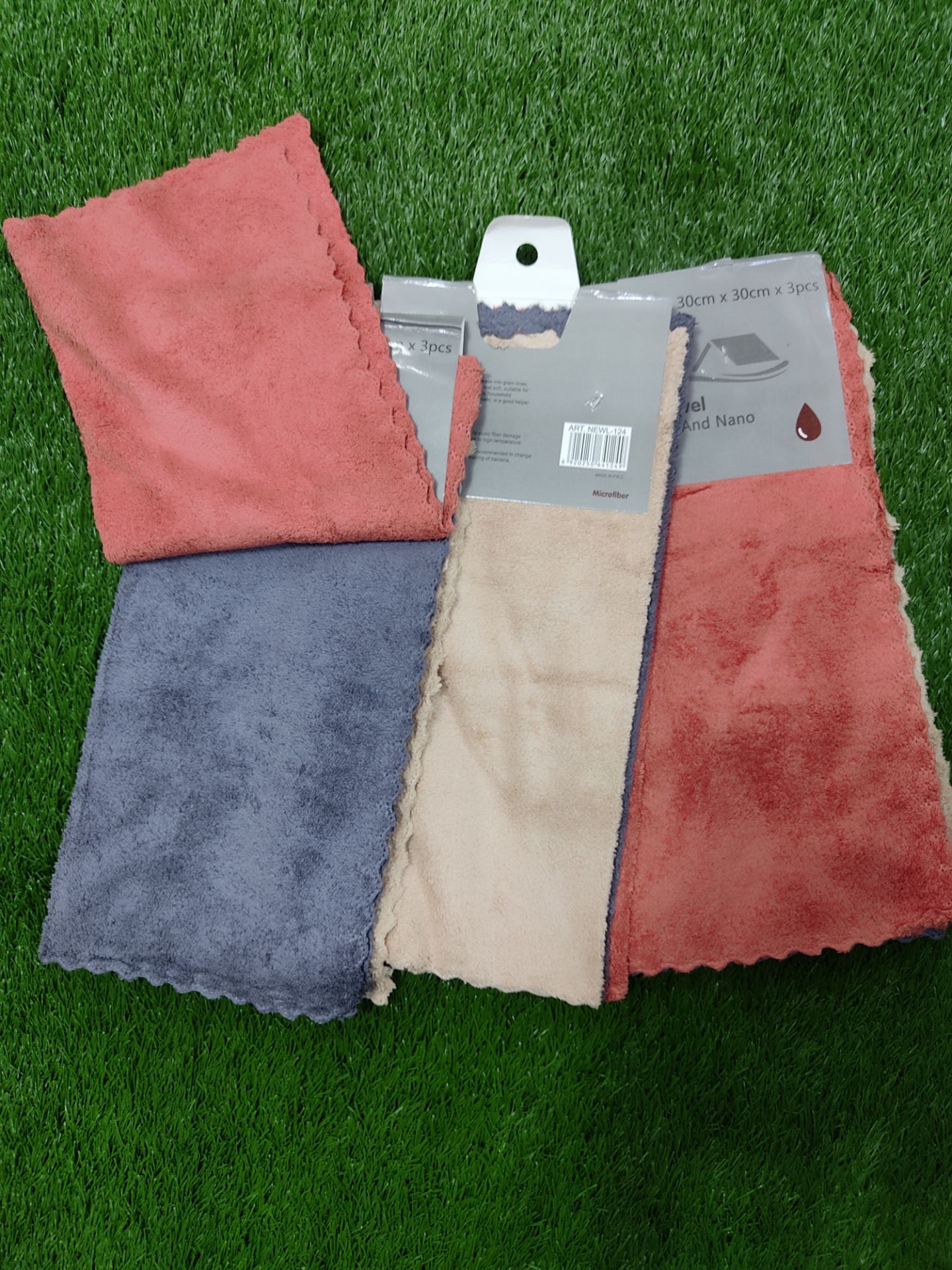 دستمال ۳ تایی میکرو فایبر