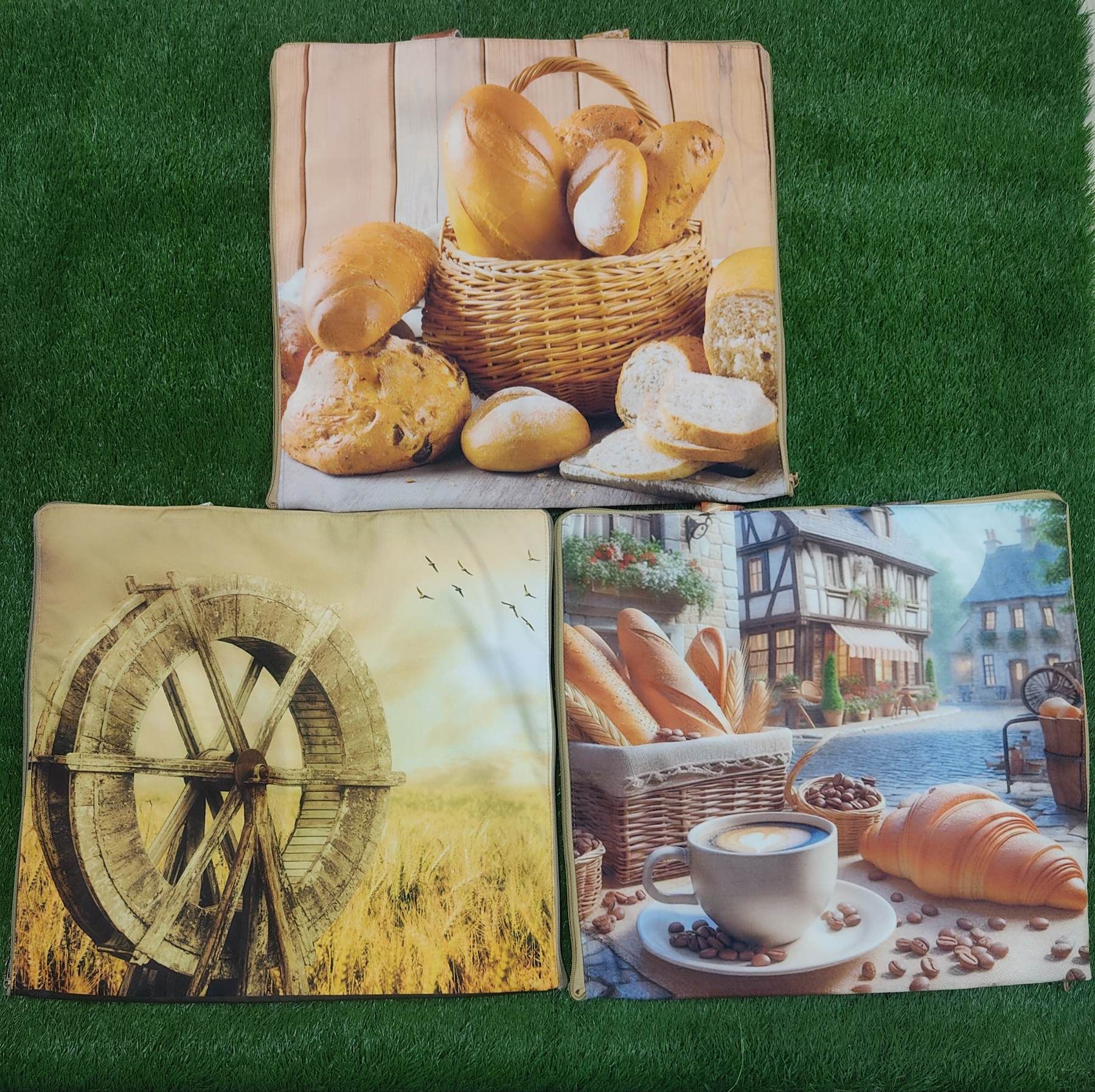 کیسه نون طرح چاپی جنس مخمل لطیف